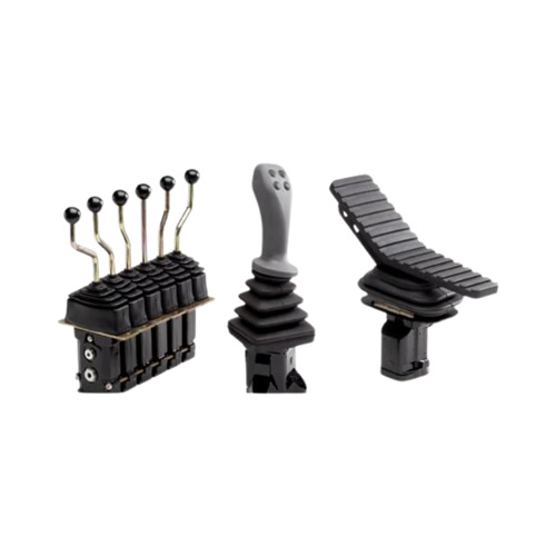Joysticks de accionamiento mecánico, hidráulico y eléctrico