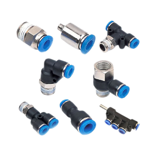 Conectores automáticos plásticos